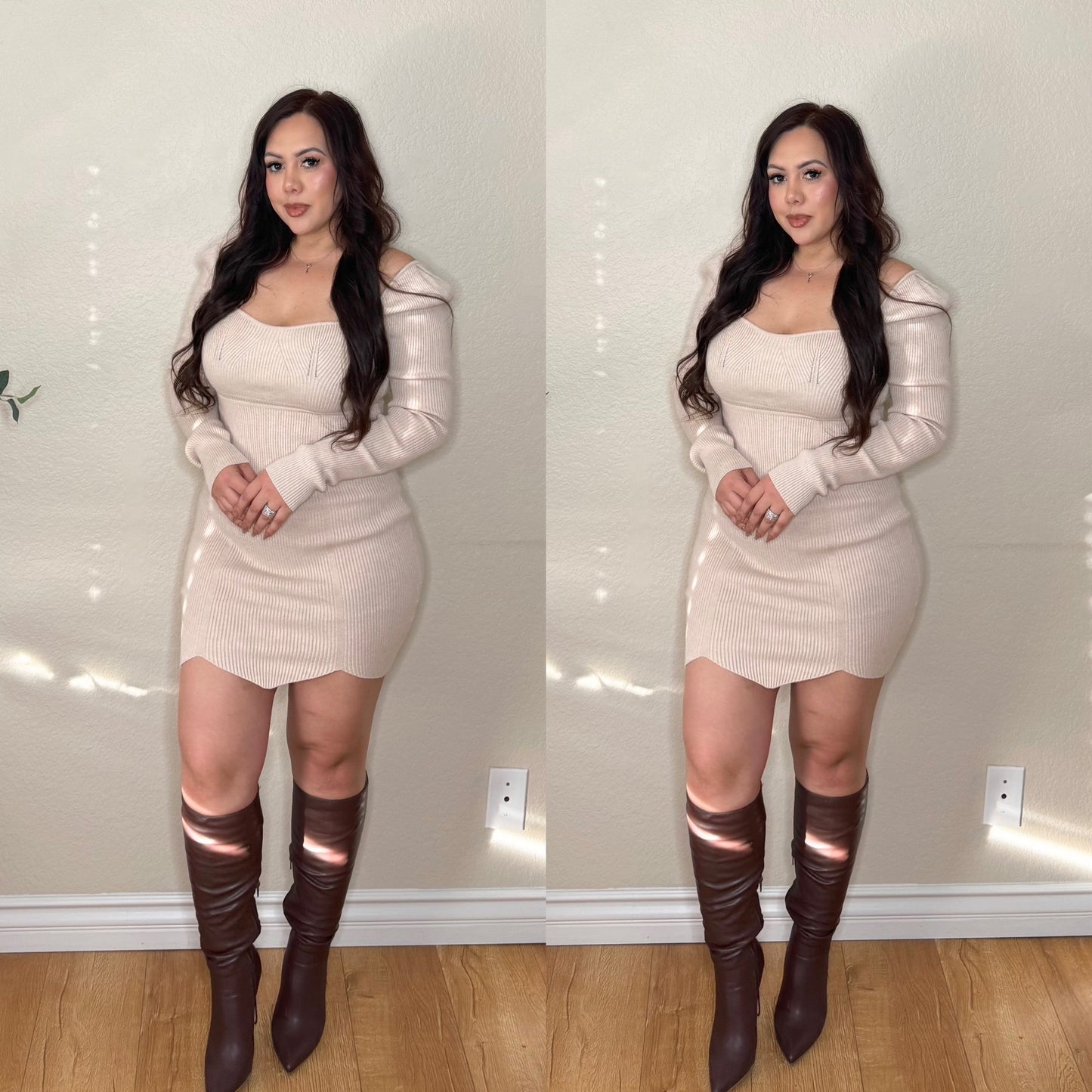 Cindy long sleeve Dress