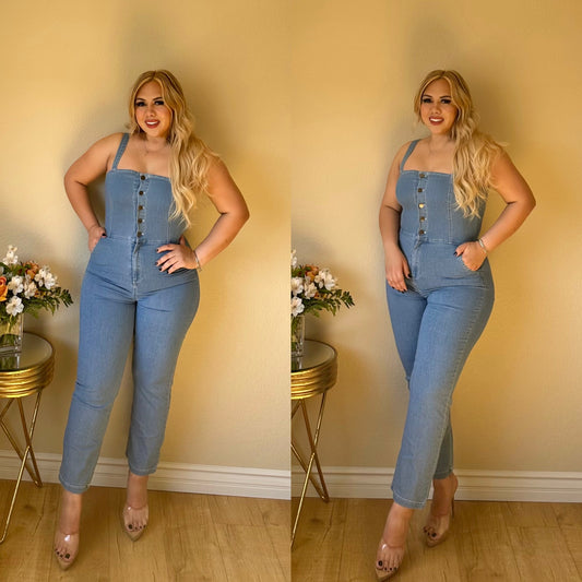 Nora Denim jumpsuit
